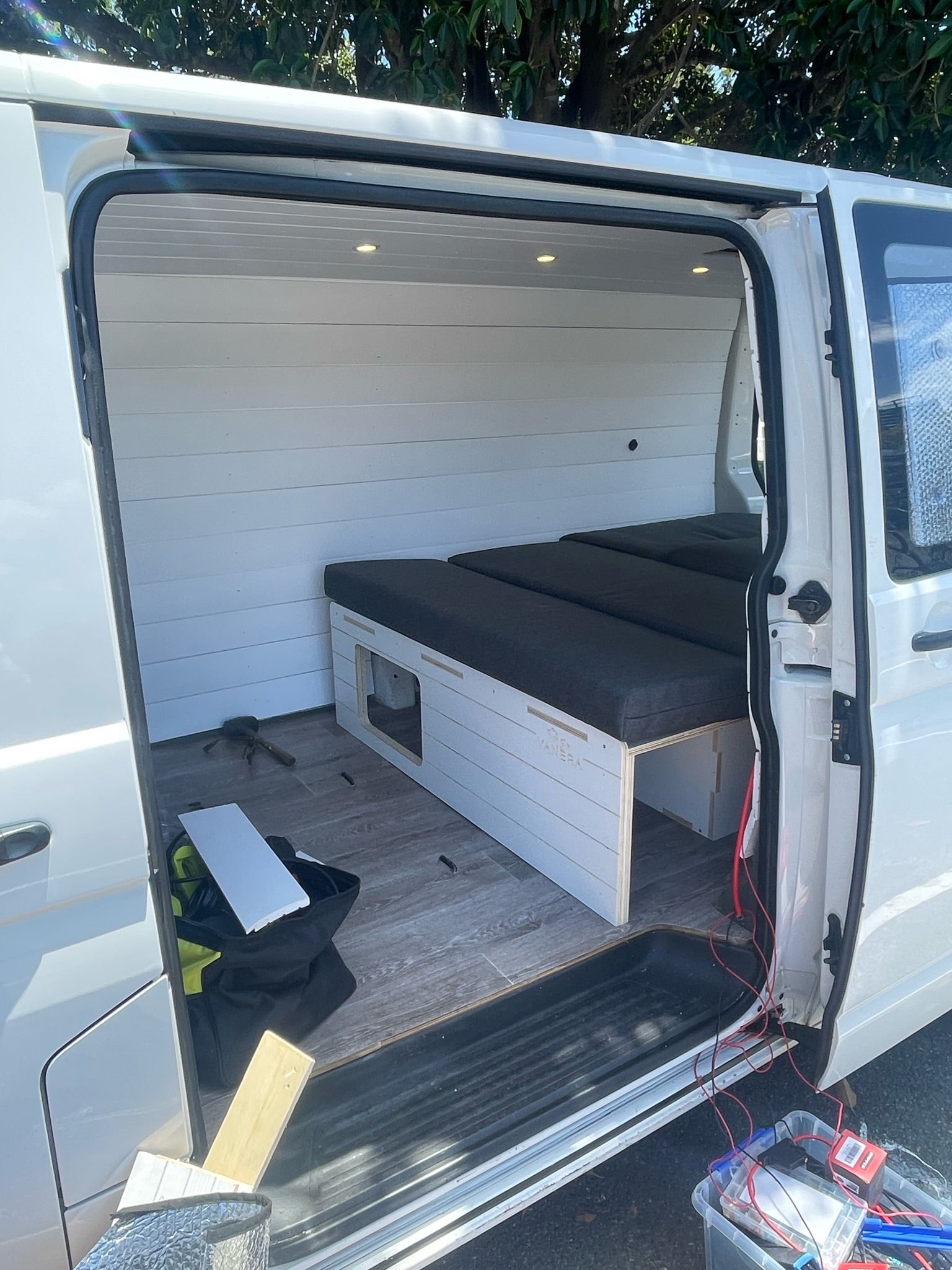 Youi Bed Custom Mattress - Van Conversion Kits - Assembled - Van Fitout - Side