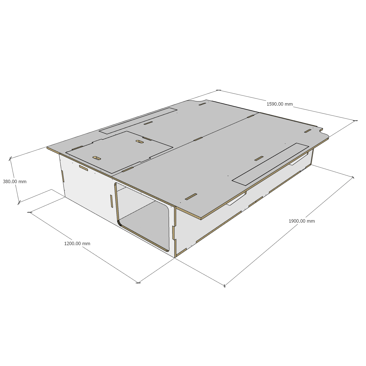 Byron Bed - Van Conversion Kit - Vanera