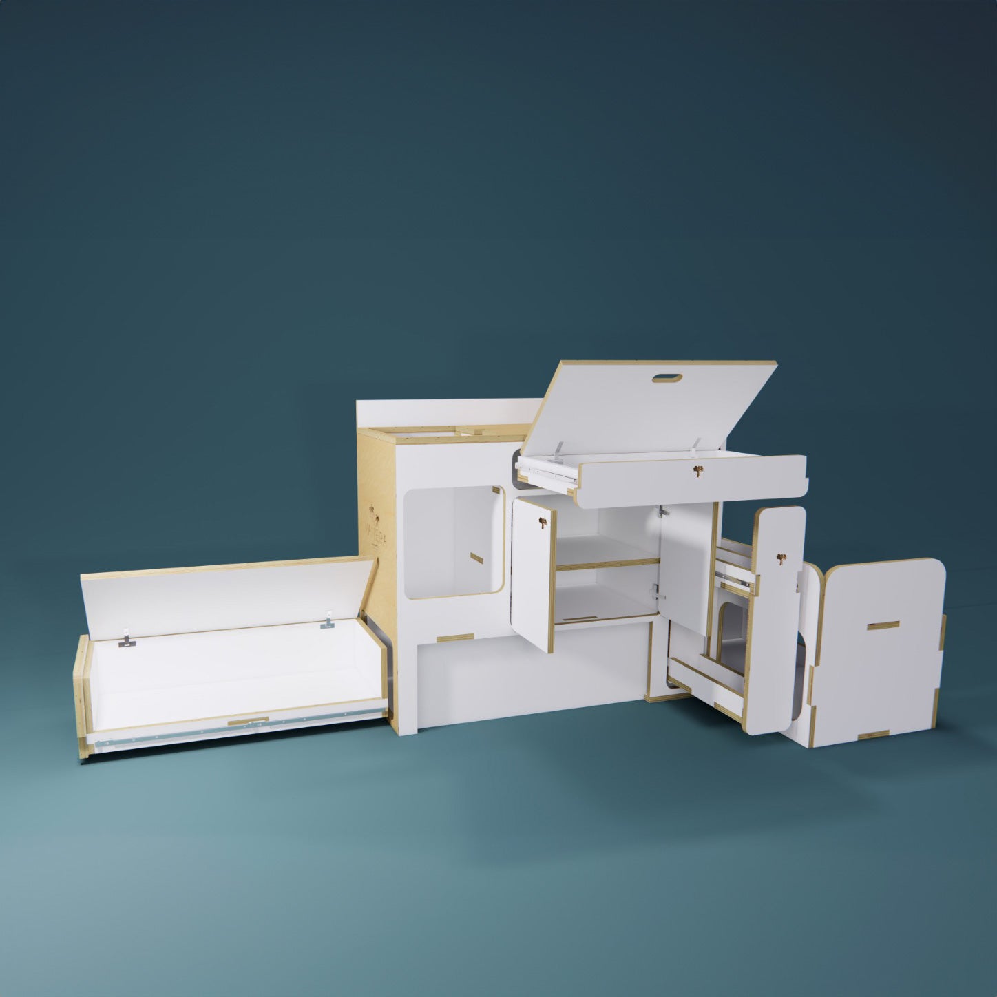 Fraser Kitchen - Van Conversion Kits - Vanera