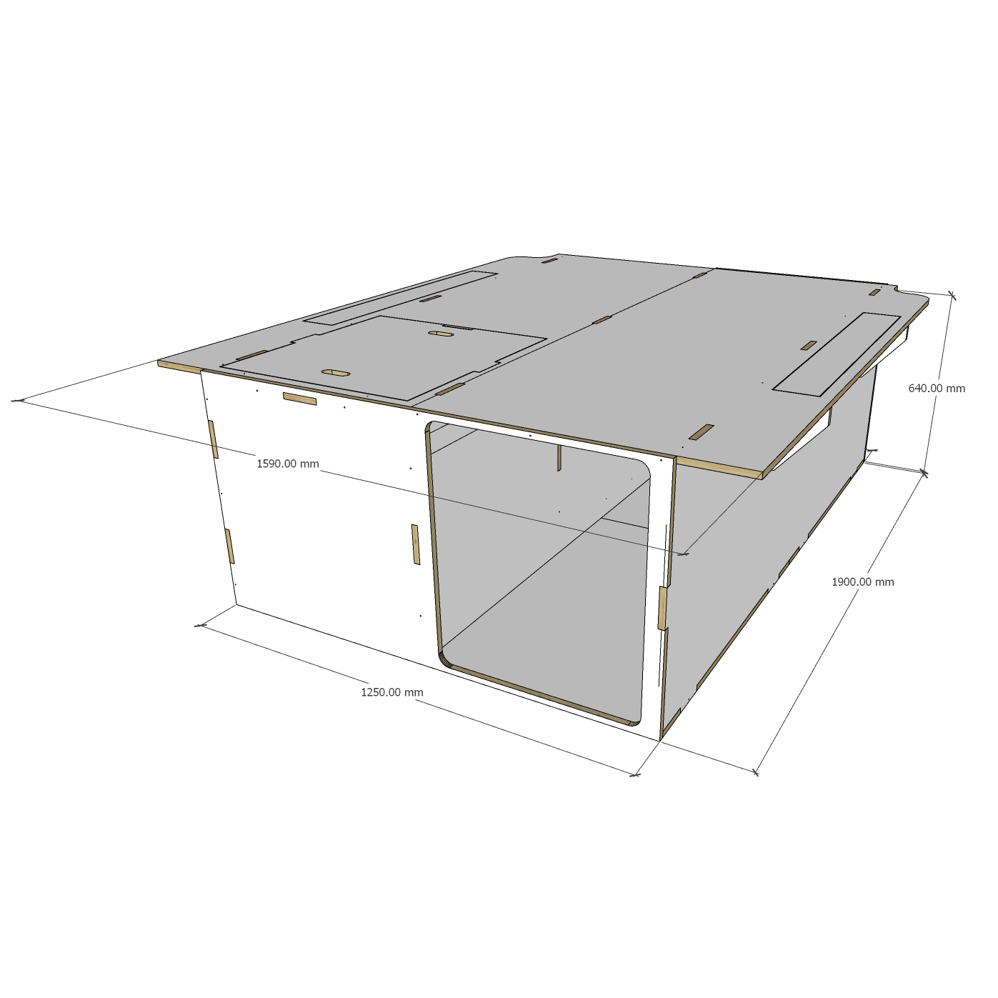 Ballina Bed - Van Conversion Kit