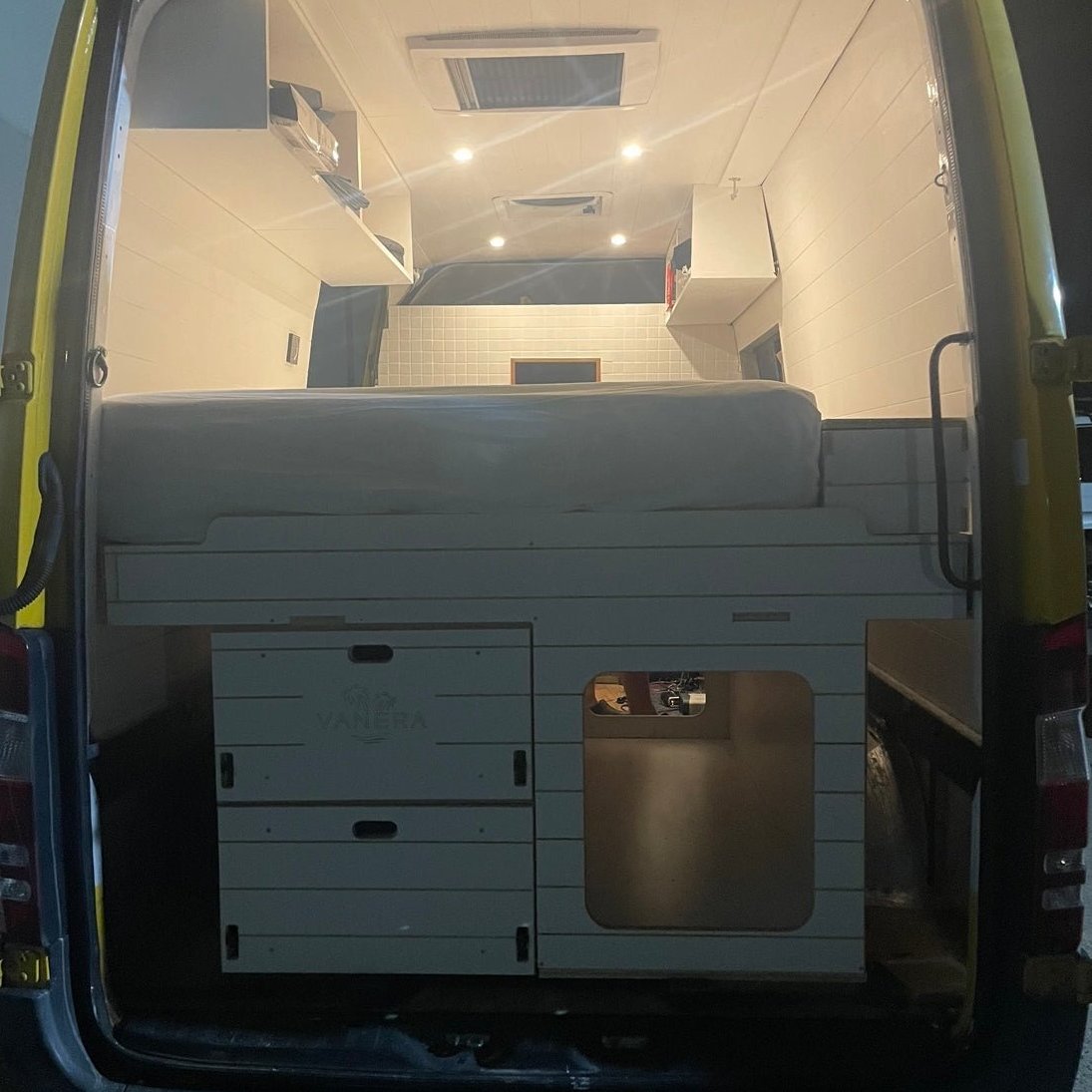 King Kong Bed - Van Conversion Kit - White - Van Fitout