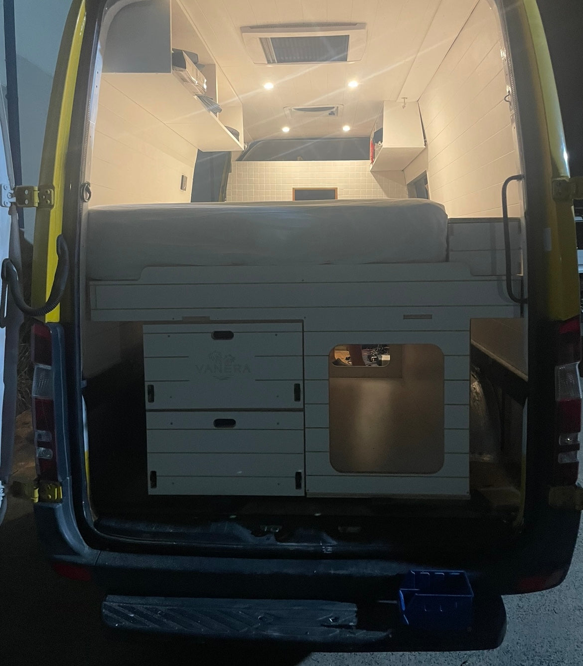 King Kong Bed - Van Conversion Kit - White - Van Fitout