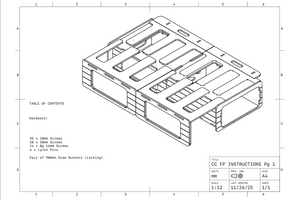 Crescent Couch FLAT PACK - Van Conversion Kit