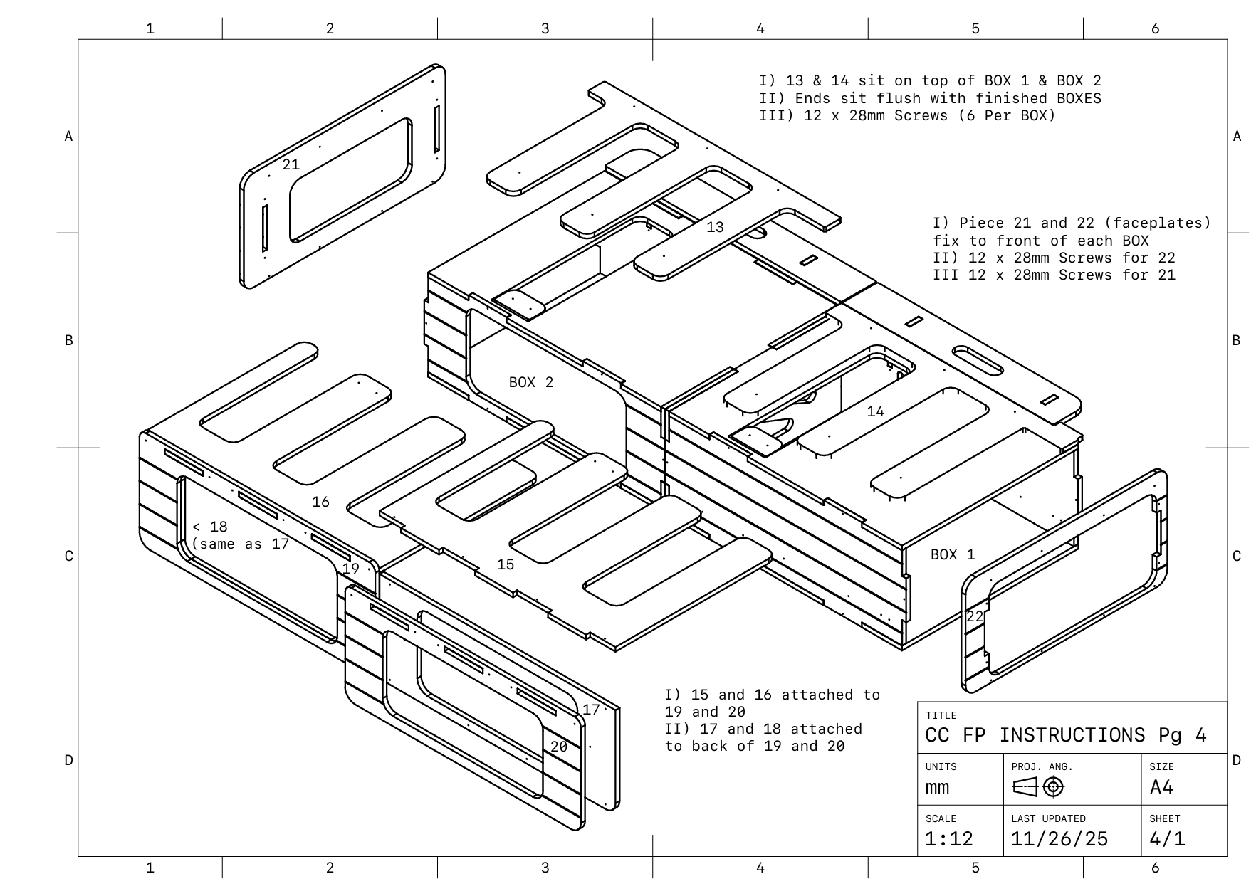 Crescent Couch FLAT PACK - Van Conversion Kit