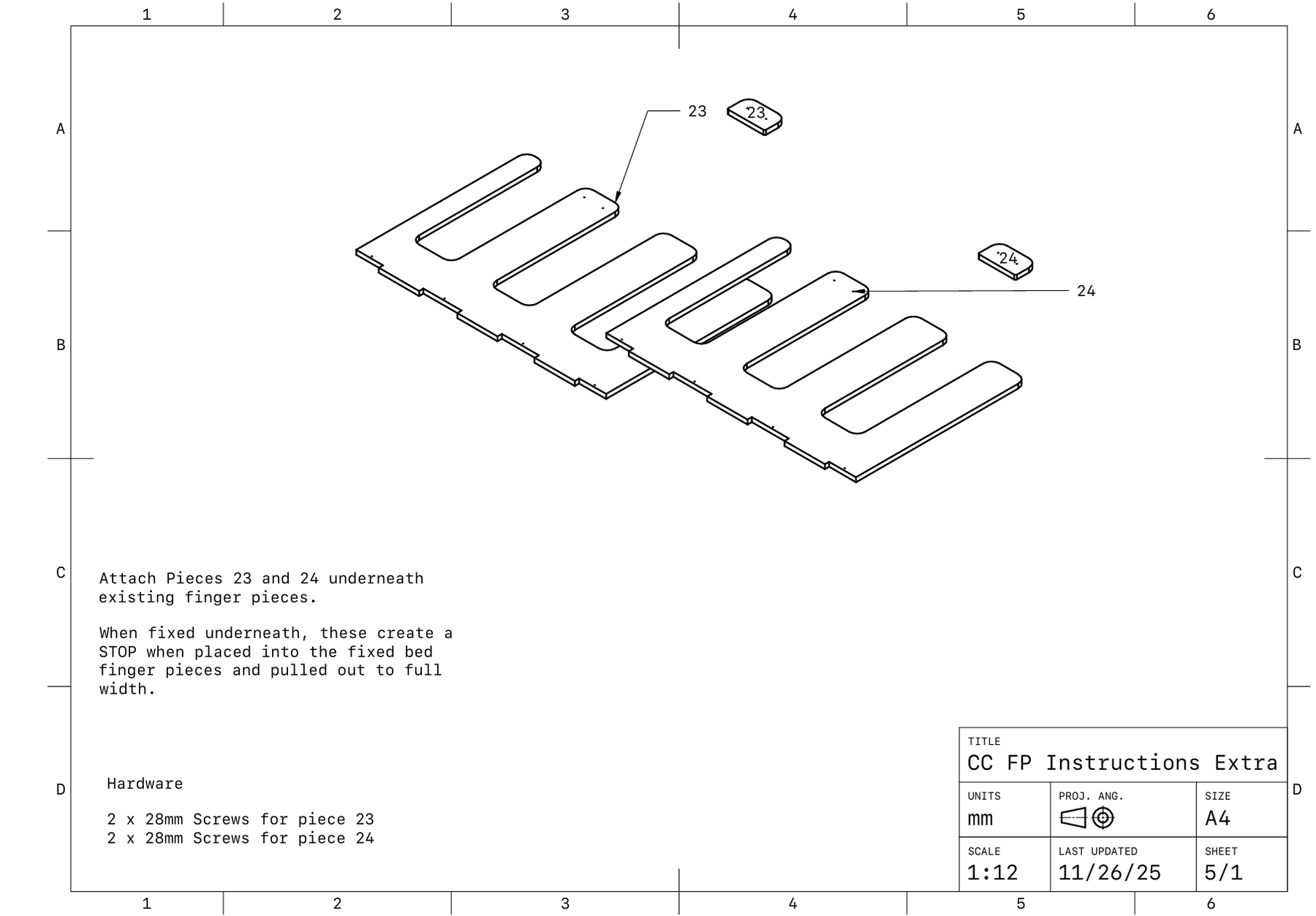 Crescent Couch FLAT PACK - Van Conversion Kit